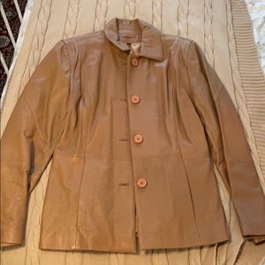 Leather Blazer